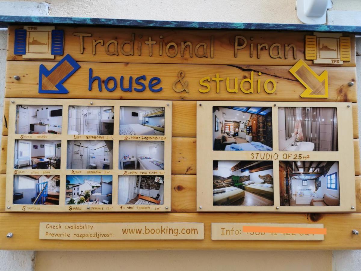 Traditional Piran Studio Экстерьер фото